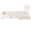 Beliani Modular Corner Sofa 4 Seater ARDAL Boucle Off-White Left Hand 1