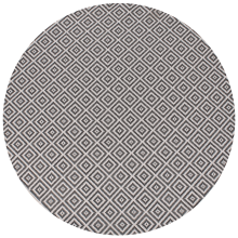 Outdoor Rug THRISSUR Grey ø 160 cm