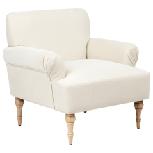 Armchair FREDROS Fabric Light Beige