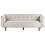 Beliani Sofa 3 Seater BYSKE Fabric Light Beige 1