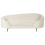Beliani Sofa 2 Seater SAVAR Velvet Light Beige 1