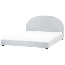Bed Chenille VAUCLUSE 180 x 200 cm (EU Super King) Light Blue