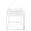 Beliani Mid Sleeper Bed House Pine Wood DIENNE 90 x 200 cm (EU Single) White 5