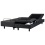 Beliani Adjustable Bed without Headboard Fabric DUKE 180 x 200 cm (EU Super King) Dark Grey 1