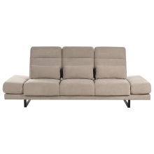 Sofa 3 Seater IKAST Fabric Taupe