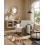 Beliani Armchair SAVALEN Boucle White 2