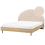 Beliani Bed Boucle MILLAY 180 x 200 cm (Super King) Beige 1