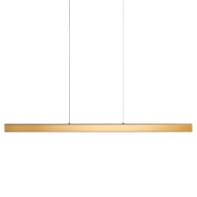 LED Pendant Lamp ARENAS with Remote Gold