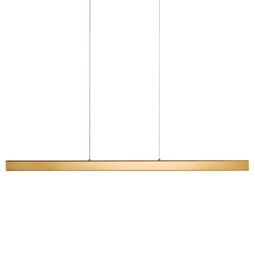 Beliani LED Pendant Lamp ARENAS with Remote Gold