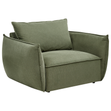 Armchair KUNES Fabric Green