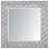 Beliani Wall Mirror EVETTES 80 cm 80 cm Metal Silver 1