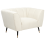 Beliani Armchair ORSTA Fabric Beige 1