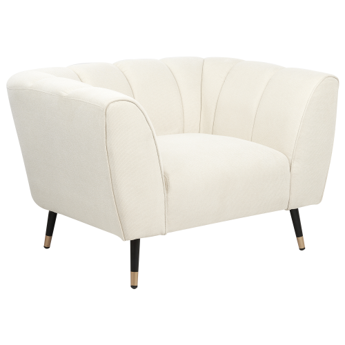 Beliani Armchair ORSTA Fabric Beige