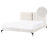 Beliani Bed Boucle MELLE 160 x 200 cm (EU King Size) Off-White 1