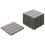 Beliani Outdoor Flooring ATESSA Wood-Plastic Composite (WPC) Grey 1