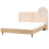 Beliani Bed Boucle IZERNORE 180 x 200 cm (Super King) Beige 1