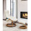 Beliani Massage Chair FORCE with Footstool Swivel Faux Leather White 2