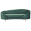 Beliani Sofa 2 Seater SAVAR Velvet Emerald Green 1