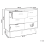 Beliani 6 Drawer Chest NEWARK White 5