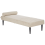 Beliani Chaise Longue MAURIAC Fabric Beige 1
