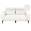 Beliani Sofa 2 Seater VEGAMO Boucle White 1