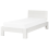 Beliani Bed Pine Wood ROYAN 90 x 200 cm (EU Single) White 1