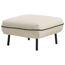 Ottoman TONSBERG Fabric Light Beige