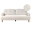 Beliani Sofa 3 Seater TUVE Boucle White 1