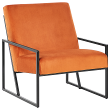 Armchair DELARY Velvet Orange