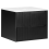 Beliani Wall Mounted Vanity Unit QUINTELA 60 cm Black 1