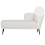 Beliani Right-Hand Chaise Longue ARTHEZE Boucle Off-White 1