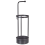 Beliani Umbrella Stand MONNAIE Metal Black 1