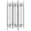 Beliani 3 Panel Room Divider NOALE 135 cm 170 cm Black 1