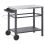 Beliani Garden Serving Trolley SPIAZZI Black Metal 1