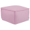 Beliani Pouffe SHERALI Cotton Pink 1