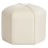Beliani Pouffe WISHEK Velvet Light Beige 1