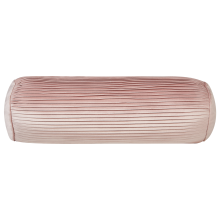 Throw Cushion JONQUIL 22 x 60 cm Velvet Pink Solid