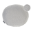 Beliani Throw Cushion SALVIA 30 x 30 cm Boucle Grey Solid 1