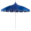 Beliani Market Parasol 245 cm MINOA Blue 1