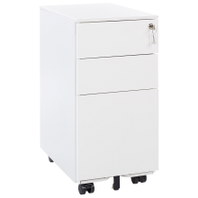 Storage Unit BOLSENA Metal White