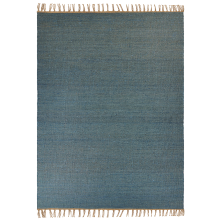Rug LUNIA Turquoise 160 x 230 cm Jute