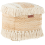 Beliani Pouffe ALUPOLA Jute Beige 1