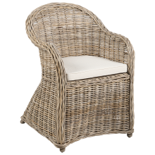 Garden Armchair SUSUA II Rattan Natural