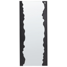 Wall Mirror SAULLCET 75 cm 175 cm Paulownia Wood Black