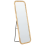 Beliani Standing Mirror MALANGE 150 cm Rattan Natural 1