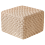 Beliani Pouffe NALLI Synthetic Material Light Beige 1