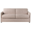 Beliani Sofa Bed 2 Seater ISHOJ Fabric Light Brown 1