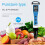 3in1 PH EC Temperature Meter, Waterproof Portable PH Tester with Probe, Digital PH Conductivity Temp Detector 7