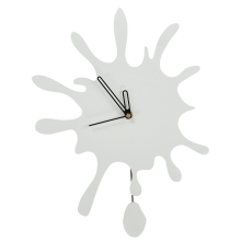 Wall Clock FULLY White