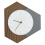 Beliani Wall Clock SAILON White 1